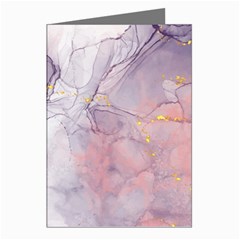 Liquid Marble Greeting Cards (pkg Of 8) by BlackRoseStore