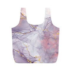 Liquid Marble Full Print Recycle Bag (m) by BlackRoseStore