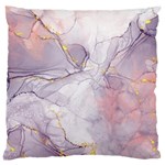 Liquid Marble Large Premium Plush Fleece Cushion Case (One Side) Front