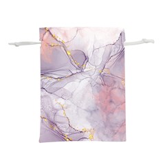 Liquid Marble Lightweight Drawstring Pouch (l) by BlackRoseStore