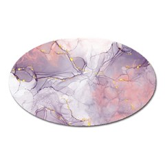 Liquid Marble Oval Magnet by BlackRoseStore