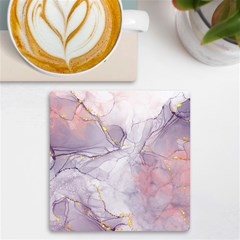 Liquid Marble Uv Print Square Tile Coaster  by BlackRoseStore