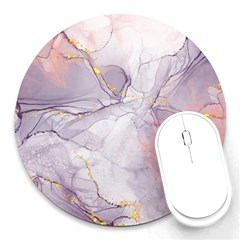 Liquid Marble Round Mousepad by BlackRoseStore