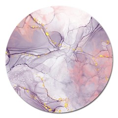 Liquid Marble Magnet 5  (round) by BlackRoseStore