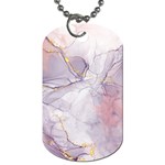 Liquid Marble Dog Tag (One Side) Front