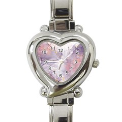 Liquid Marble Heart Italian Charm Watch by BlackRoseStore