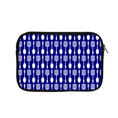 Indigo Spatula Spoon Pattern Apple Macbook Pro 15  Zipper Case by GardenOfOphir