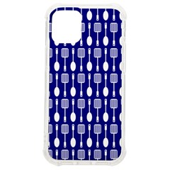 Indigo Spatula Spoon Pattern Iphone 12 Mini Tpu Uv Print Case	 by GardenOfOphir