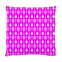 Purple Spatula Spoon Pattern Standard Cushion Case (one Side) by GardenOfOphir