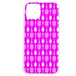 Purple Spatula Spoon Pattern iPhone 12 Pro max TPU UV Print Case Front