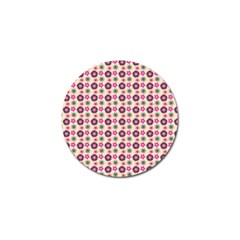 Cute Floral Pattern Golf Ball Marker (10 Pack) by GardenOfOphir