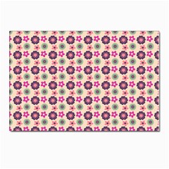 Cute Floral Pattern Postcards 5  X 7  (pkg Of 10) by GardenOfOphir