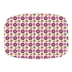 Cute Floral Pattern Mini Square Pill Box by GardenOfOphir