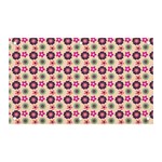 Cute Floral Pattern Banner and Sign 5  x 3  Front