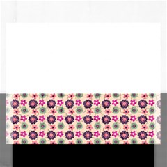 Cute Floral Pattern Rectangular Jigsaw Puzzl by GardenOfOphir