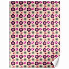 Cute Floral Pattern Canvas 36  X 48  by GardenOfOphir