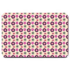 Cute Floral Pattern Large Doormat by GardenOfOphir