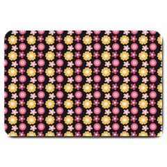 Cute Floral Pattern Large Doormat by GardenOfOphir