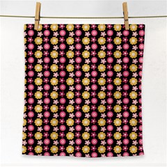 Cute Floral Pattern Face Towel by GardenOfOphir