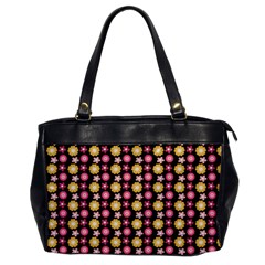 Cute Floral Pattern Oversize Office Handbag by GardenOfOphir