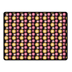 Cute Floral Pattern Two Sides Fleece Blanket (small) by GardenOfOphir