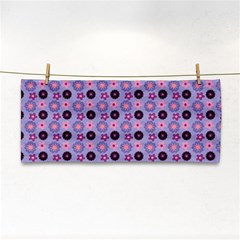 Cute Floral Pattern Hand Towel by GardenOfOphir