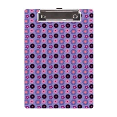 Cute Floral Pattern A5 Acrylic Clipboard