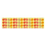 Colorful Leaf Pattern Banner and Sign 4  x 1  Front