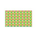 Cute Floral Pattern Sticker Rectangular (10 pack) Front