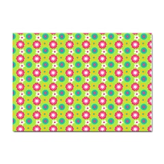 Cute Floral Pattern Sticker A4 (100 pack)