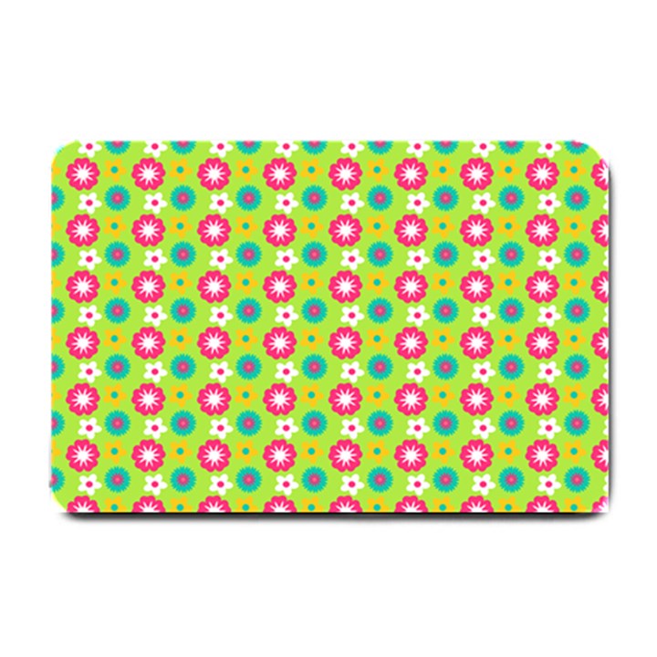 Cute Floral Pattern Small Doormat