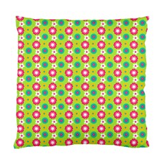 Cute Floral Pattern Standard Cushion Case (One Side)