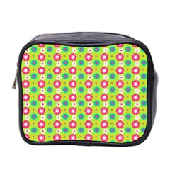 Cute Floral Pattern Mini Toiletries Bag (Two Sides)