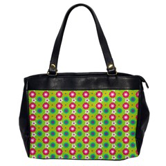 Cute Floral Pattern Oversize Office Handbag