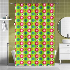 Cute Floral Pattern Shower Curtain 48  X 72  (small)  by GardenOfOphir