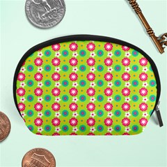 Cute Floral Pattern Accessory Pouch (large) by GardenOfOphir