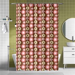 Cute Floral Pattern Shower Curtain 48  X 72  (small)  by GardenOfOphir