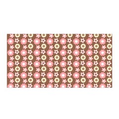 Cute Floral Pattern Satin Wrap 35  X 70  by GardenOfOphir