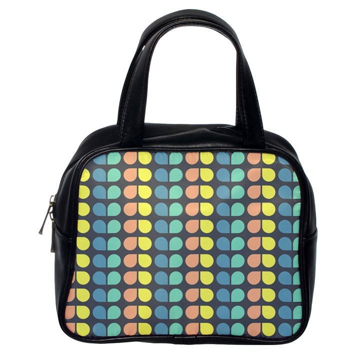 Colorful Leaf Pattern Classic Handbag (One Side)