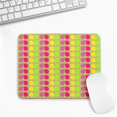 Colorful Leaf Pattern Small Mousepad by GardenOfOphir