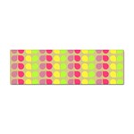 Colorful Leaf Pattern Sticker Bumper (100 pack) Front