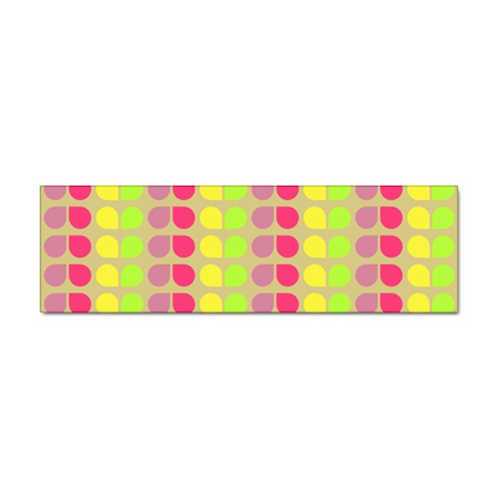 Colorful Leaf Pattern Sticker Bumper (100 pack)