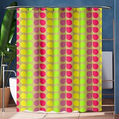 Colorful Leaf Pattern Shower Curtain 60  X 72  (medium)  by GardenOfOphir