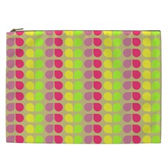 Colorful Leaf Pattern Cosmetic Bag (xxl) by GardenOfOphir