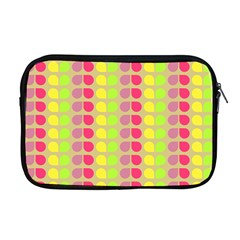 Colorful Leaf Pattern Apple Macbook Pro 17  Zipper Case by GardenOfOphir