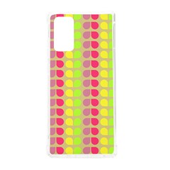 Colorful Leaf Pattern Samsung Galaxy Note 20 Tpu Uv Case by GardenOfOphir