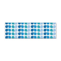 Blue Green Leaf Pattern Sticker Bumper (100 Pack) by GardenOfOphir