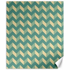 Modern Retro Chevron Patchwork Pattern Canvas 20  X 24  by GardenOfOphir