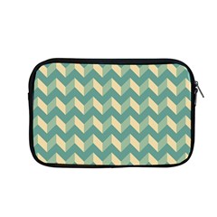 Modern Retro Chevron Patchwork Pattern Apple Macbook Pro 13  Zipper Case by GardenOfOphir