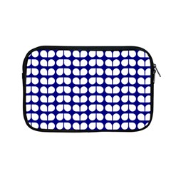 Blue And White Leaf Pattern Apple MacBook Pro 13  Zipper Case